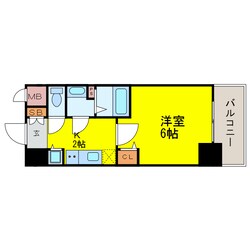 ララプレイス阿波座駅前フェリオの物件間取画像